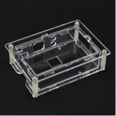 Корпус для Мікро ПК Raspberry Pi для PI4 прозорий (Acrylic, for 3.5 inch LCD) (RA575)