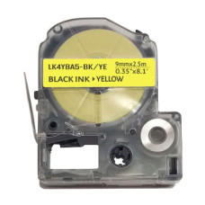 Стрічка для принтера етикеток UKRMARK E-LC3YBP-BK/YE, сумісна з Epson LC-3YBP, 9 мм х 8 м. Black on Yellow ( LC3YBP) (900370) Стрічка для принтера етикеток UKRMARK E-LC3YBP-BK/YE, сумісна з Epson LC-3YBP, 9 мм х 8 м. Black on Yellow ( LC3YBP) (900370)