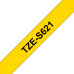Стрічка для принтера етикеток UKRMARK B-S-T621P-BK/YE, сумісна з TZES621, 9мм х 8м. black on yellow (900606)