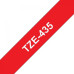 Стрічка для принтера етикеток UKRMARK B-T435P, ламінована, 12мм х 8м, white on red, аналог TZe435 (900784)