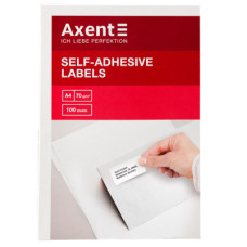 Етикетка самоклеюча Axent 38,1x21,2 (65 на листі) с/кл (100 листів) (2469-A)