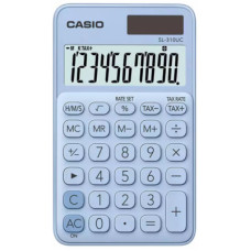 Калькулятор Casio SL-310UC-LB-W-EC, блакитний (CALC-CAS-SL-310UC-LB)