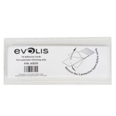 Комплект чистячих карт Evolis для очищення модуля ламінації, 10 шт. (A5070)