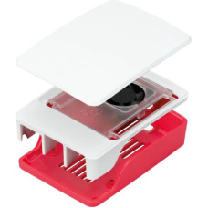 Корпус для Мікро ПК Raspberry Pi Корпус червоно-білий для Raspberry Pi 5 офіційний (SC1159)