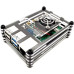 Корпус для Мікро ПК KUONGSHUN for Raspberry Pi 4 (RA518)