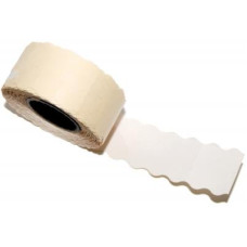 Етикет-стрічка Aurika 26х12 white, 25 рул (2612W)