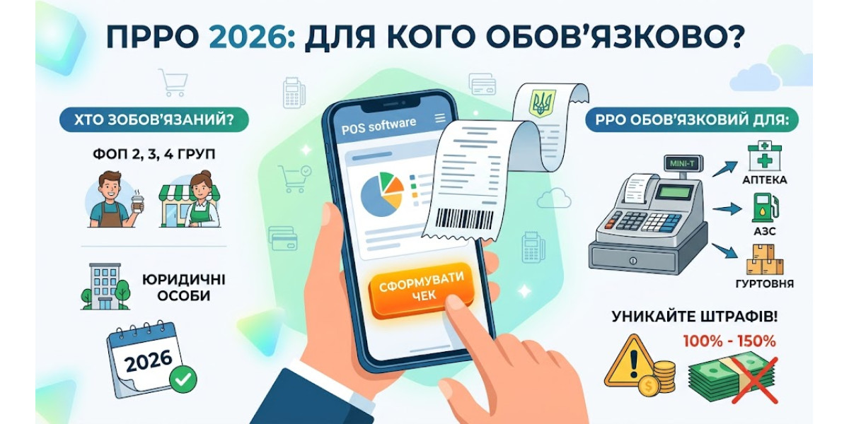 Хто зобов'язаний використовувати ПРРО у 2026 році